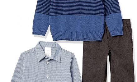 Calvin Klein Boys 3-piece Sweater Set With Matching Button-down Shirt and Pants Niños